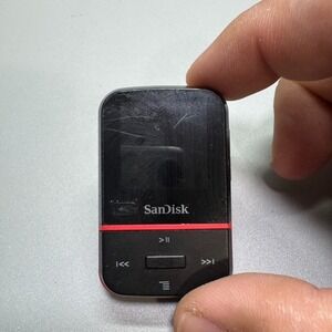 SanDisk Clip Sport Go 32GB MP3 Player Wearable Music Player Tested Works